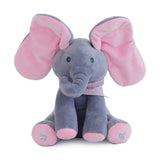 peek a boo elephant PINK