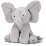 peek a boo elephant gray