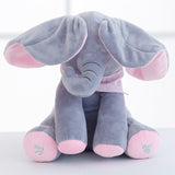 peek a boo elephant pink