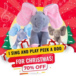 Peek-a-Boo Singing Elephant