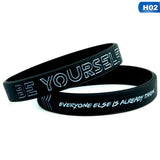 New Inspiring Bracelets Motivational Be Yourself
