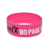 NO PAIN NO GAIN Silicone Bracelet - Gift Noble 
