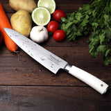 Vegetable Meat Kitchen Knives High Carbon German 1.4116 Stainless Steel ABS Handle With Gift Box