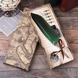 Calligraphy Feather Pen Set - Gift Box  [Limited Edition] - Gift Noble 