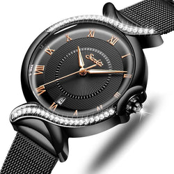NEW Luxury Stainless Steel Ladies Wrist Watches