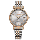 Rose Gold Women Watch Business Quartz Watch