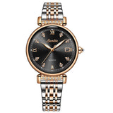 Rose Gold Women Watch Business Quartz Watch