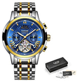 Luxury Automatic Mechanical Business Gold Watch