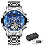 Luxury Automatic Mechanical Business Gold Watch