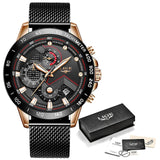 Luxury Sports Chronograph Quartz Watch