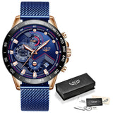 Luxury Sports Chronograph Quartz Watch