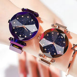 Magnetic Starry Sky Clock Luxury Women Watches