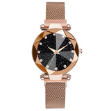 Magnetic Starry Sky Clock Luxury Women Watches
