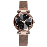 Magnetic Starry Sky Clock Luxury Women Watches