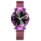 Magnetic Starry Sky Clock Luxury Women Watches