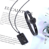 2pc Love Lock Bracelet - Gift Noble 