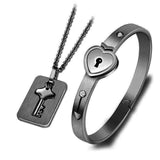 2pc Love Lock Bracelet - Gift Noble 