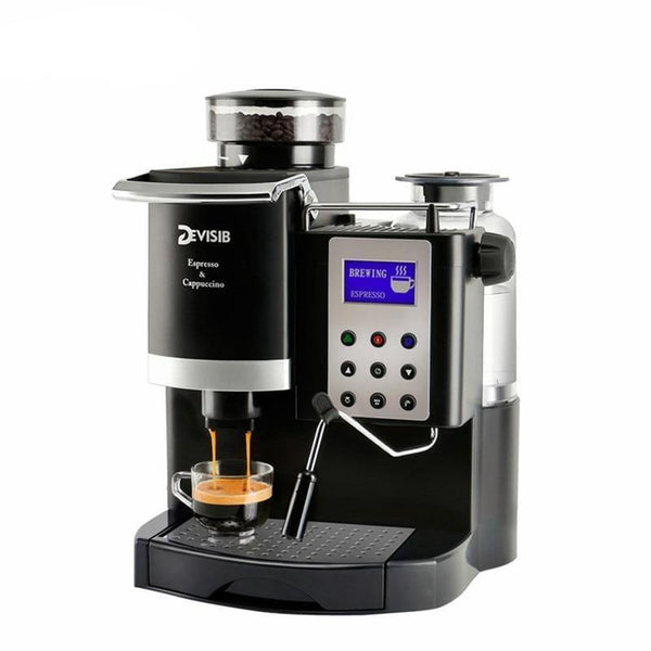 Automatic Professional Coffee Maker with Grinder - Gift Noble 
