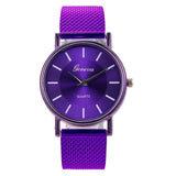 High-end Blue Glass Life Waterproof Wristwatch