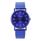 High-end Blue Glass Life Waterproof Wristwatch