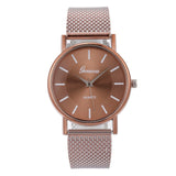 High-end Blue Glass Life Waterproof Wristwatch