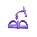 4 Tube Pull Rope Fitness Elastic Bands - Gift Noble 