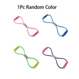 4 Tube Pull Rope Fitness Elastic Bands - Gift Noble 