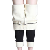 Winter Warm Thick Cashmere Wool Leggings - Gift Noble 
