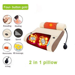 Pillow Heat Vibrator For Back Neck Massager - Gift Noble 