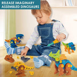 take apart dinosaur toy	
